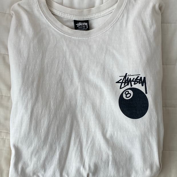 Stussy 8ball pigment t-shirt 스투시 반팔