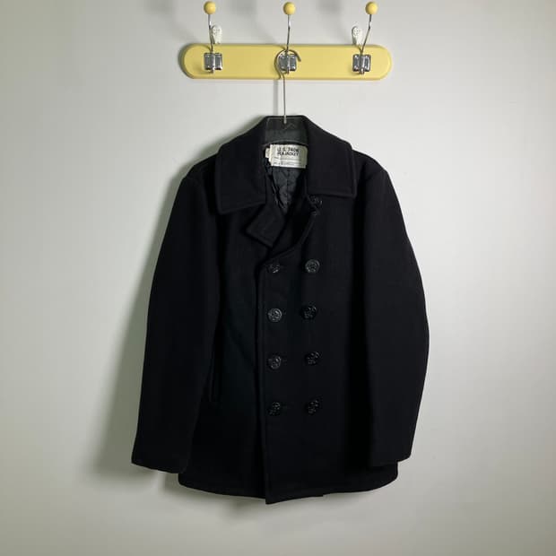 Schott 쇼트 740N 블랙 피코트 36