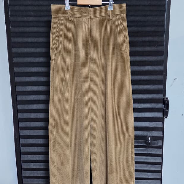 (정품) [위크엔드 막스마라] 코튼 코듀로이 와이드 팬츠 | 00073