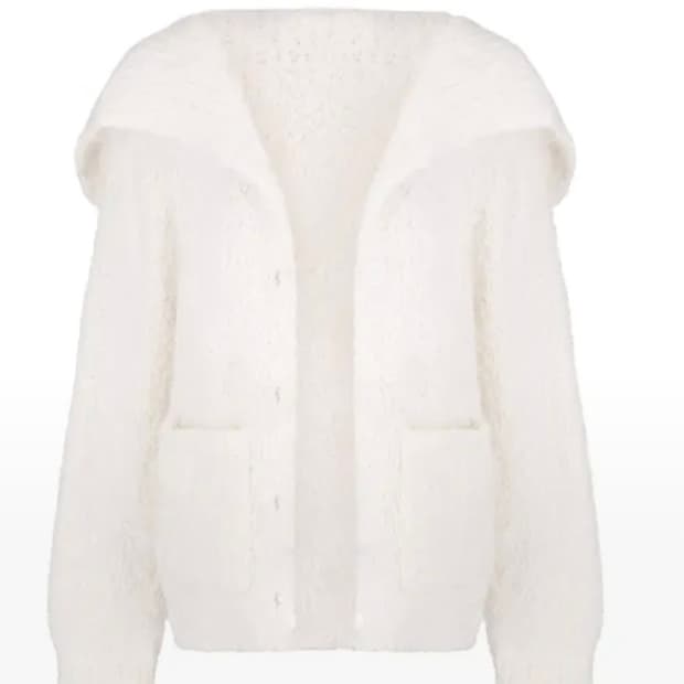 컴아웃앤플레이 스노이 니트 가디건