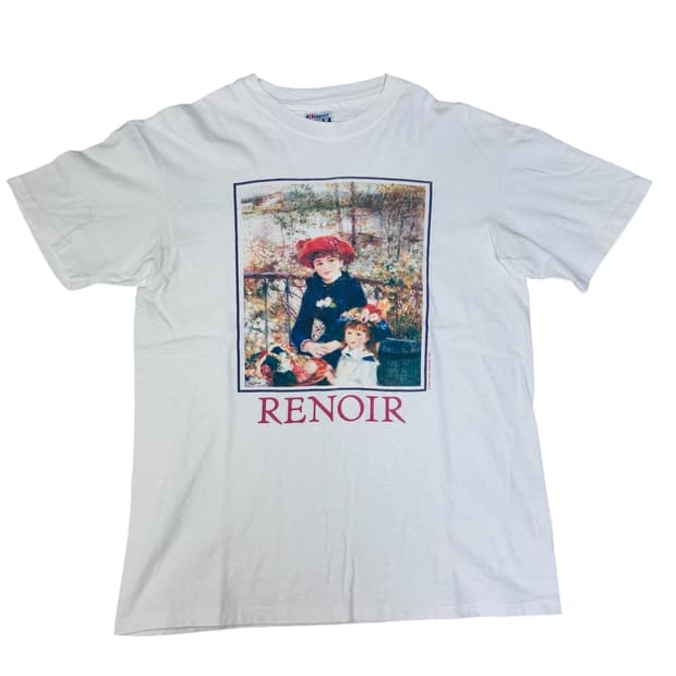 빈티지 80s 르누아르 RENOIR 두자매 two sisters 아트티