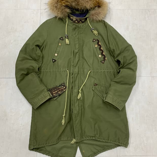 히피 밀리터리 야상 자켓 #401