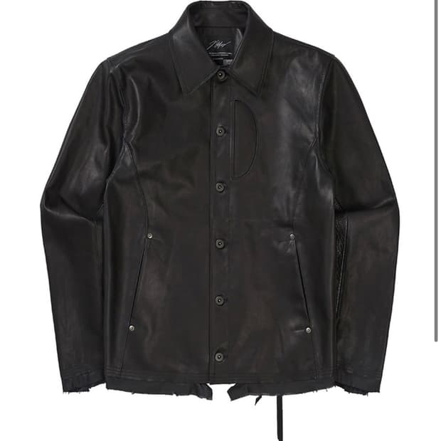 JHXLIM 01 LEATHER JACKET M