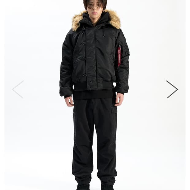 알파 인더스트리 N-2B 블랙