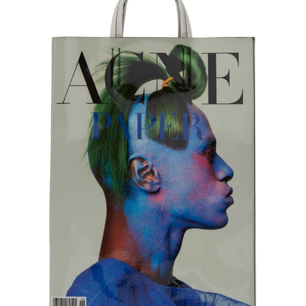 [정품] Acne Studios 베이커 페이퍼 토트백
