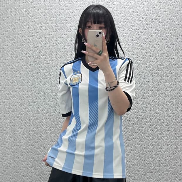 아디다스 레트로 14-15 아르헨티나 져지 반팔티 100 C12323