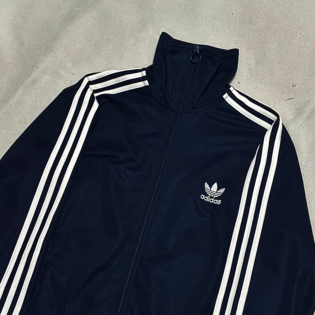 2XL 아디다스 파이어버드 네이비 트랙탑