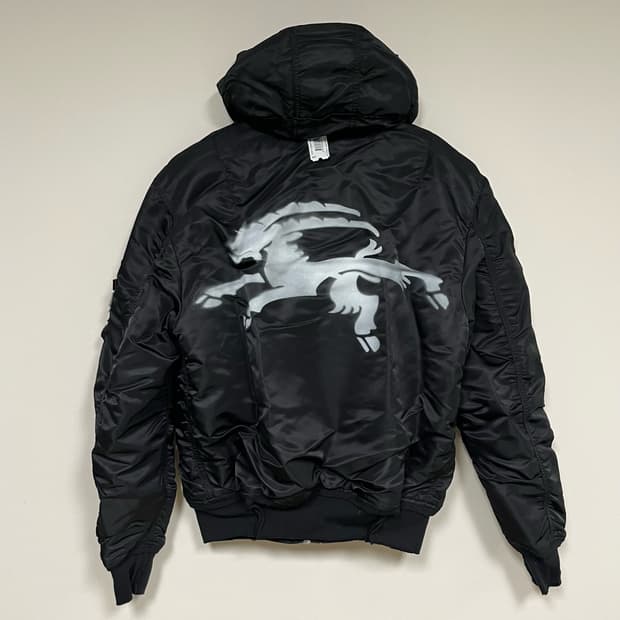 [XL]프로토타입스 x 알파인더스트리 FIXED 후드 봄버 자켓