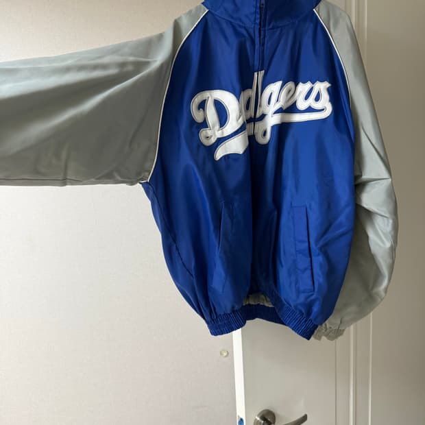 마제스틱 올드 다저스 빈티지 자켓  m  봄가을