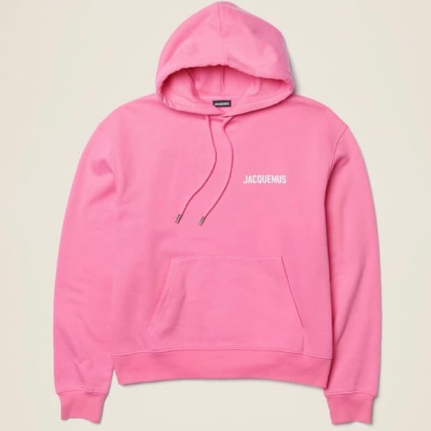 JACQUEMUS 자크뮈스 후드 스웻셔츠 핑크
