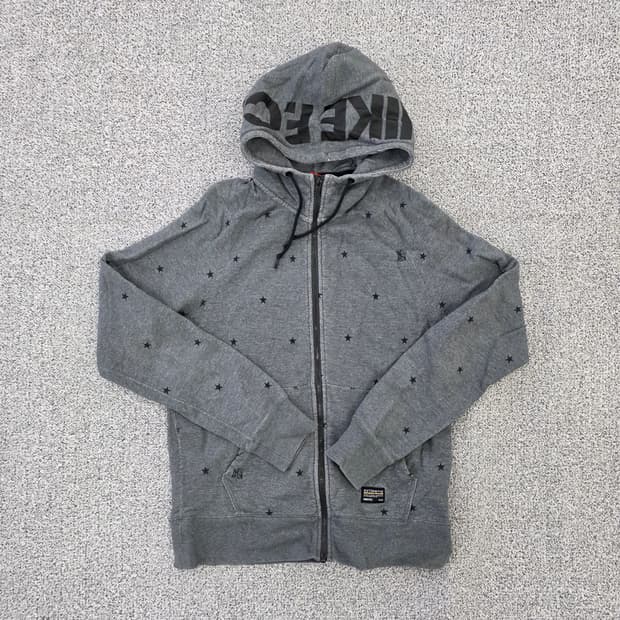 [L] 나이키 패턴 자수 후드집업 자켓 0121J