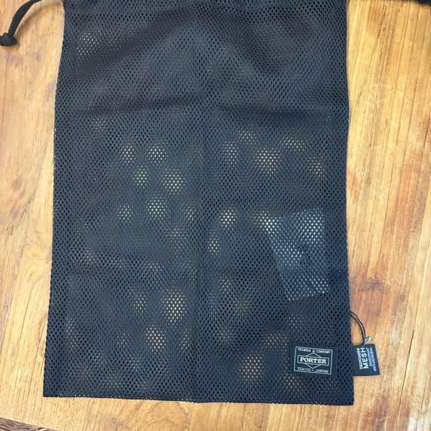 Porter mesh clutch bag