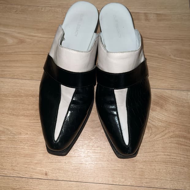 Our Legacy crocodile leather mule 42