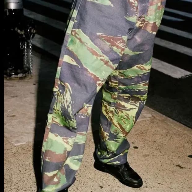 스투시 X 루시엔 스미스 빅올진 타이거 카모 30