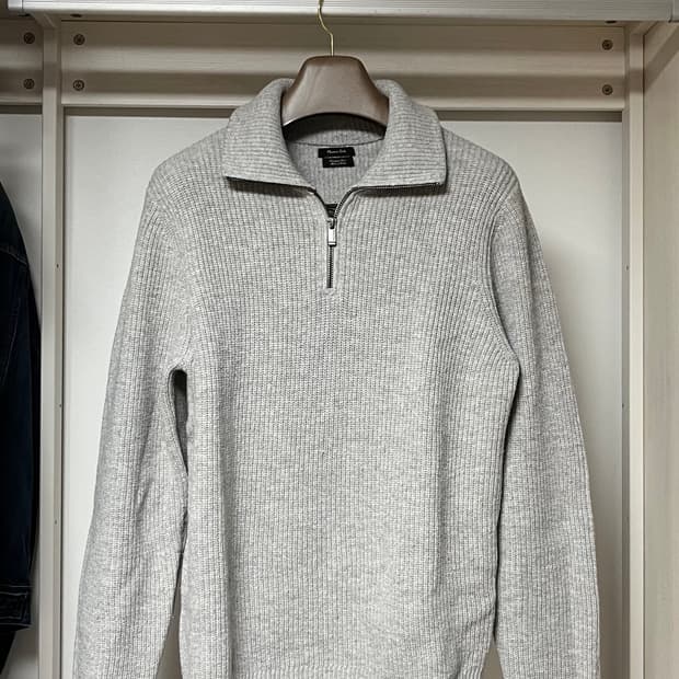 마시모두띠 지퍼 스웨터