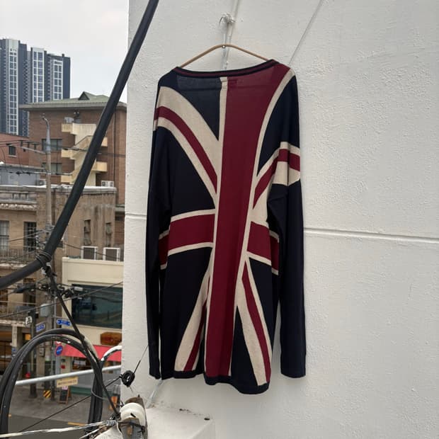PPFM UNION JACK LONG CARDIGAN