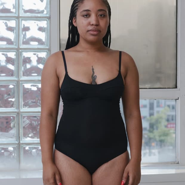 Baserange body with bra 바디수트