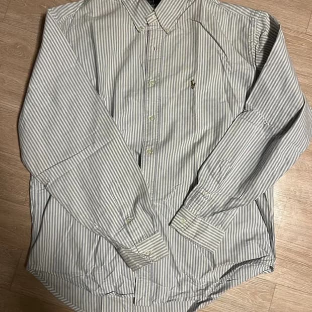 폴로 스트라이프 셔츠 빈티지