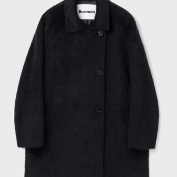 버뮬라 헤어리 모헤어 하프코트