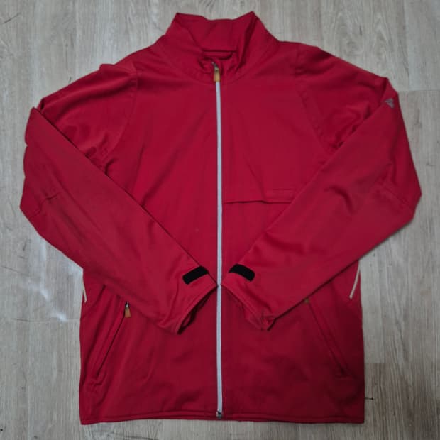 아디다스 퍼포먼스 로고 바람막이 집업자켓 S(90)