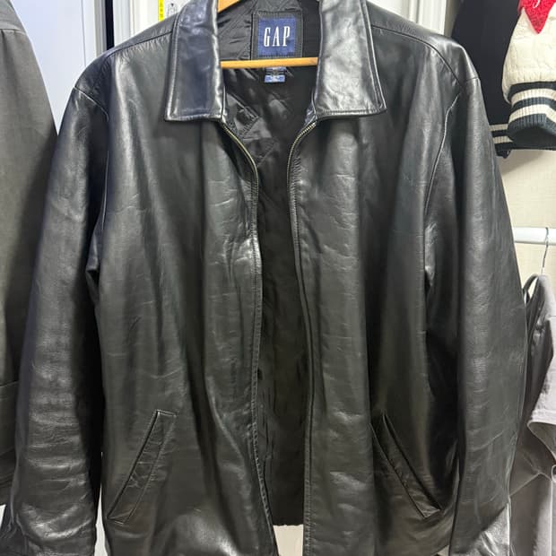 올드갭 레더 자켓
