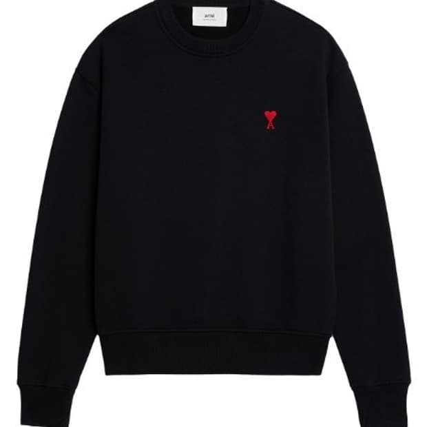 (정품)(새상품)아미 스몰로고 맨투맨