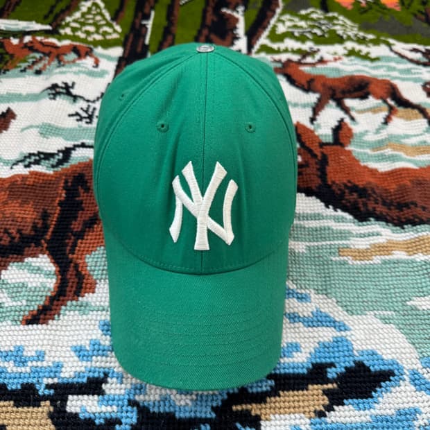 MLB 뉴욕 양키즈 그린 볼캡