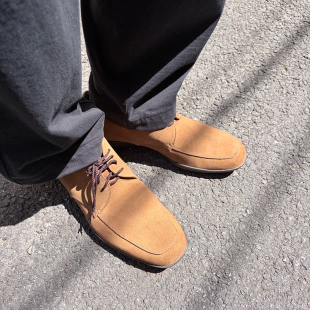 Prada Sport Suede Derby Shoes