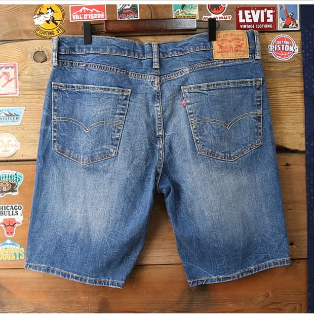 levis 리바이스 511 슬림핏 반바지 데님 35-36