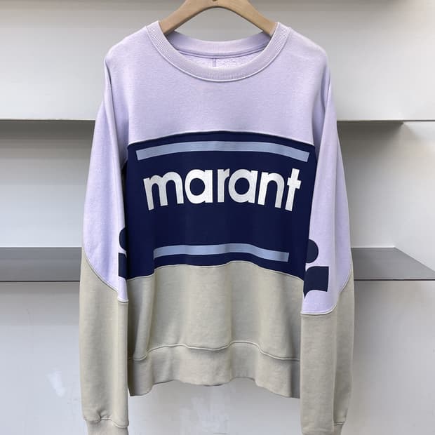 이자벨마랑 19fw 갈리안 로고 크루넥