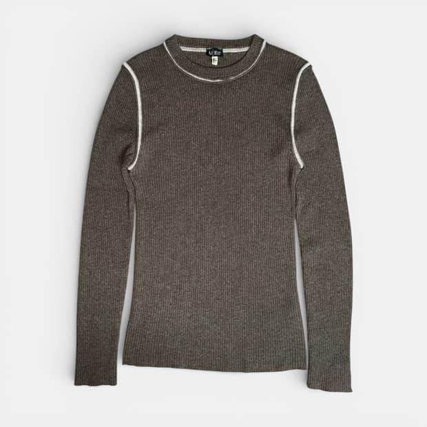 00‘s Armani Jeans Wool Knit Sweater