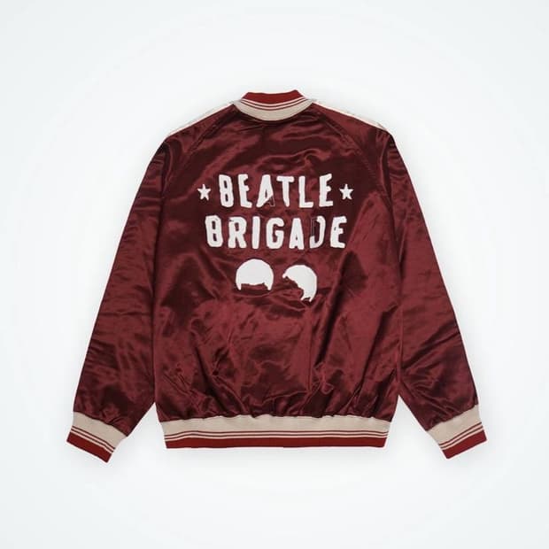 BOWWOW BEATLE MANIA SATIN 바우와우 재킷 (s)