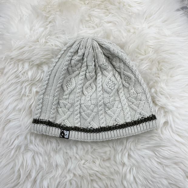 JPN 짜임 패치 비니