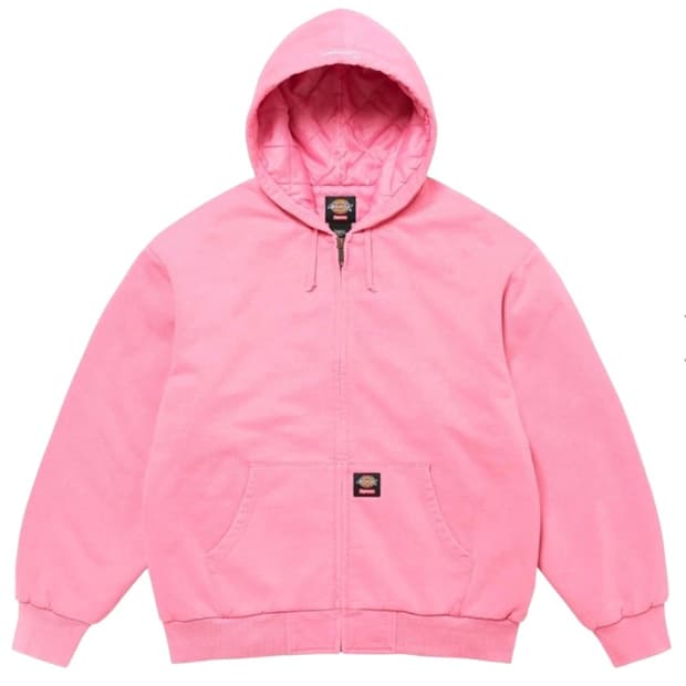 슈프림 디키즈 후드집업 L