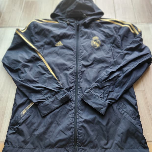 아디다스 레알 마드리드 금장 바람막이 100