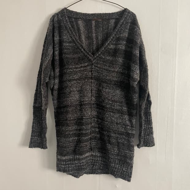 큐빈티지 갸루 모리걸 니트