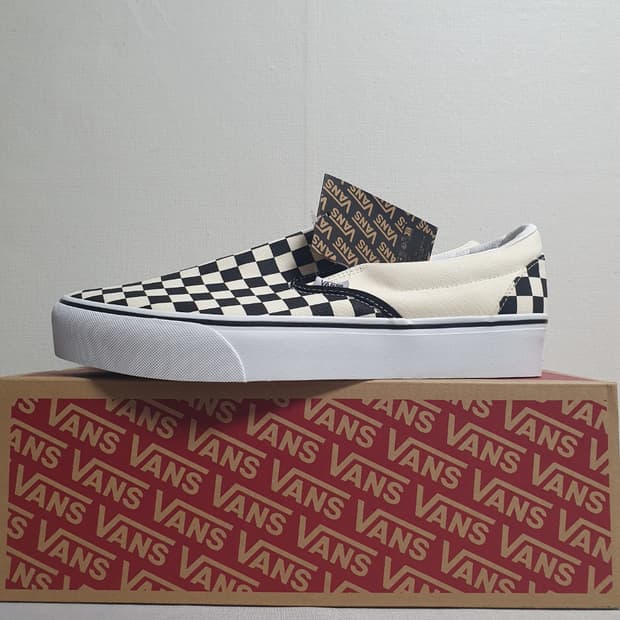 새상품 반스 슬립온 체커보드 300mm 🏁🖤
