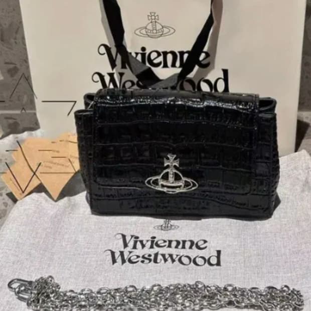 비비안웨스트우드 체인 숄더백