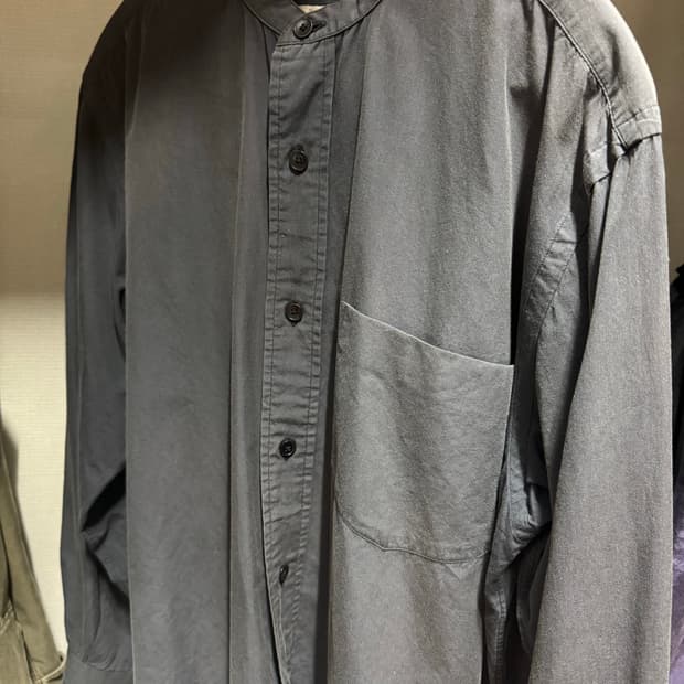 [1] 코모리 밴드 칼라 셔츠