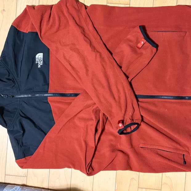 노스페이스 얇은 플리스