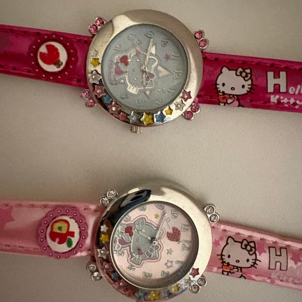 헬로키티 고전 손목시계 일괄