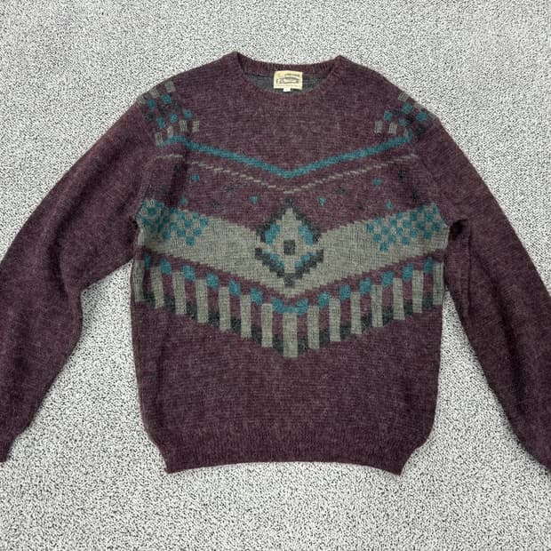 아즈텍 빈티지 니트