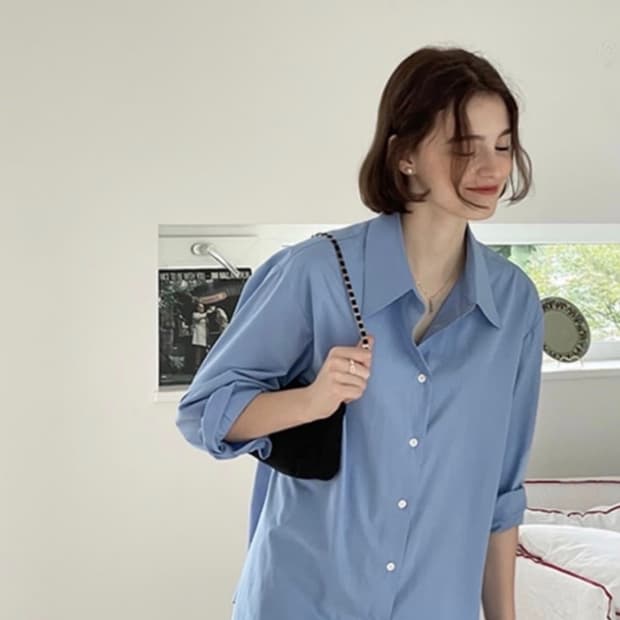 모데스트무드 지니 셔츠