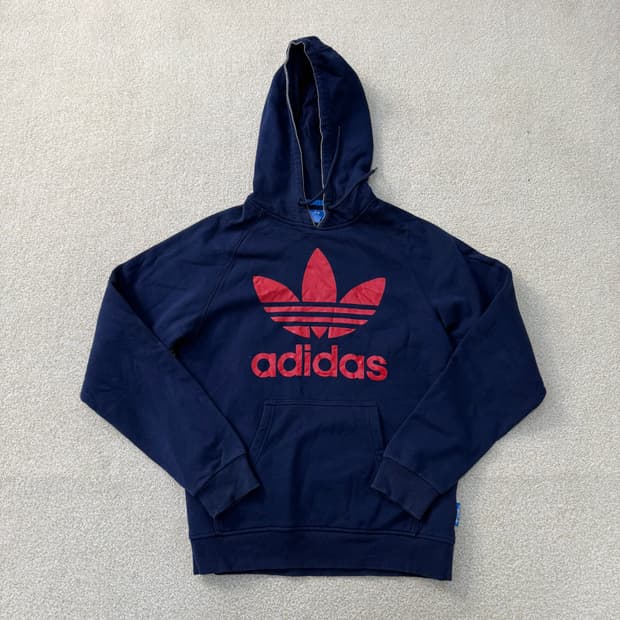 95 아디다스 트레포일 후드티 0219T1