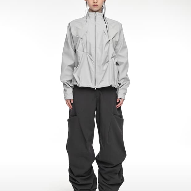 Nache 핀턱 바람막이 1사이즈