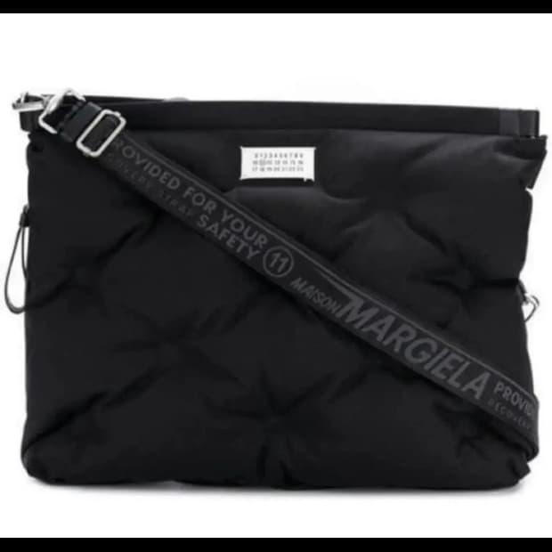 메종 마르지엘라 글램 슬램 투웨이백 - 블랙