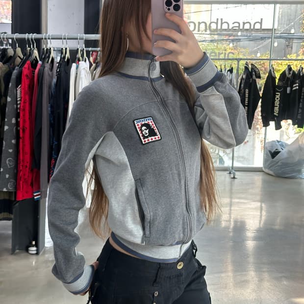 히스테릭글래머 90s 히스걸 트랙 코튼져지