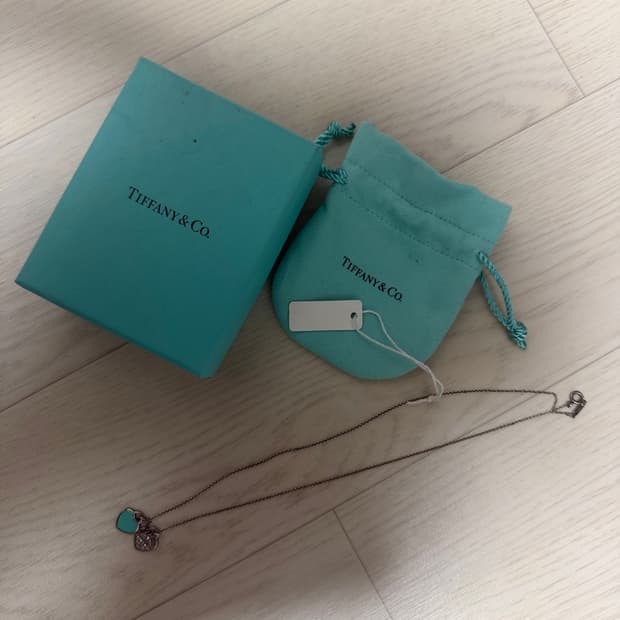 티파니 하트 목걸이