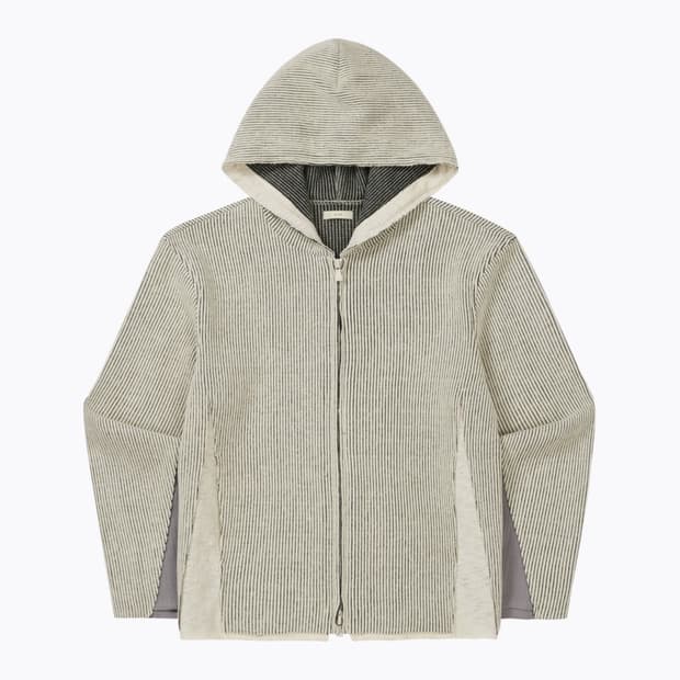 XLIM EP.9 01 Hoodie Zip Up "Ivory"