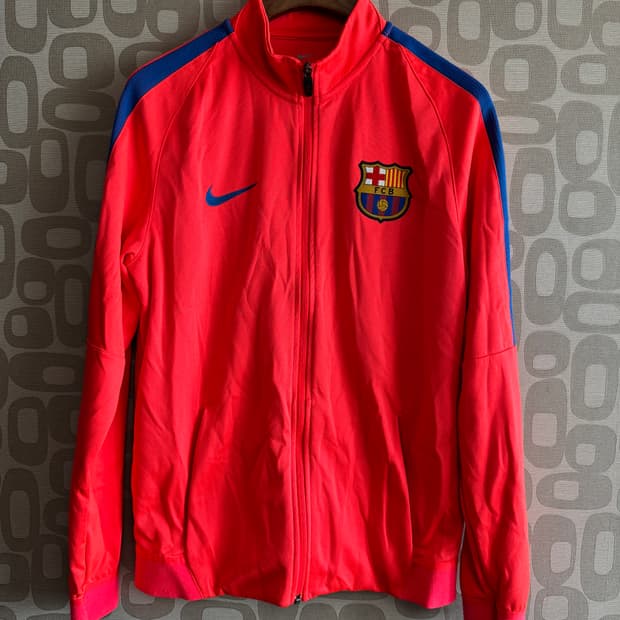 NIKE 나이키 정품 바르셀로나 져지 트랙탑 M